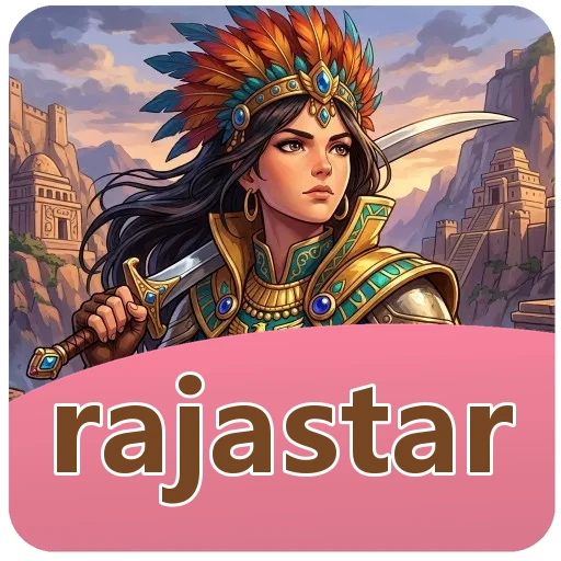 Pratinjau antarmuka aplikasi rajastar setelah terpasang
